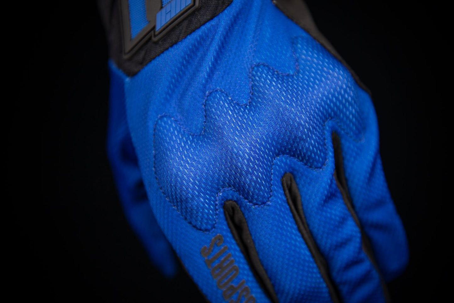 Icon Anthem 2 Gloves Blue