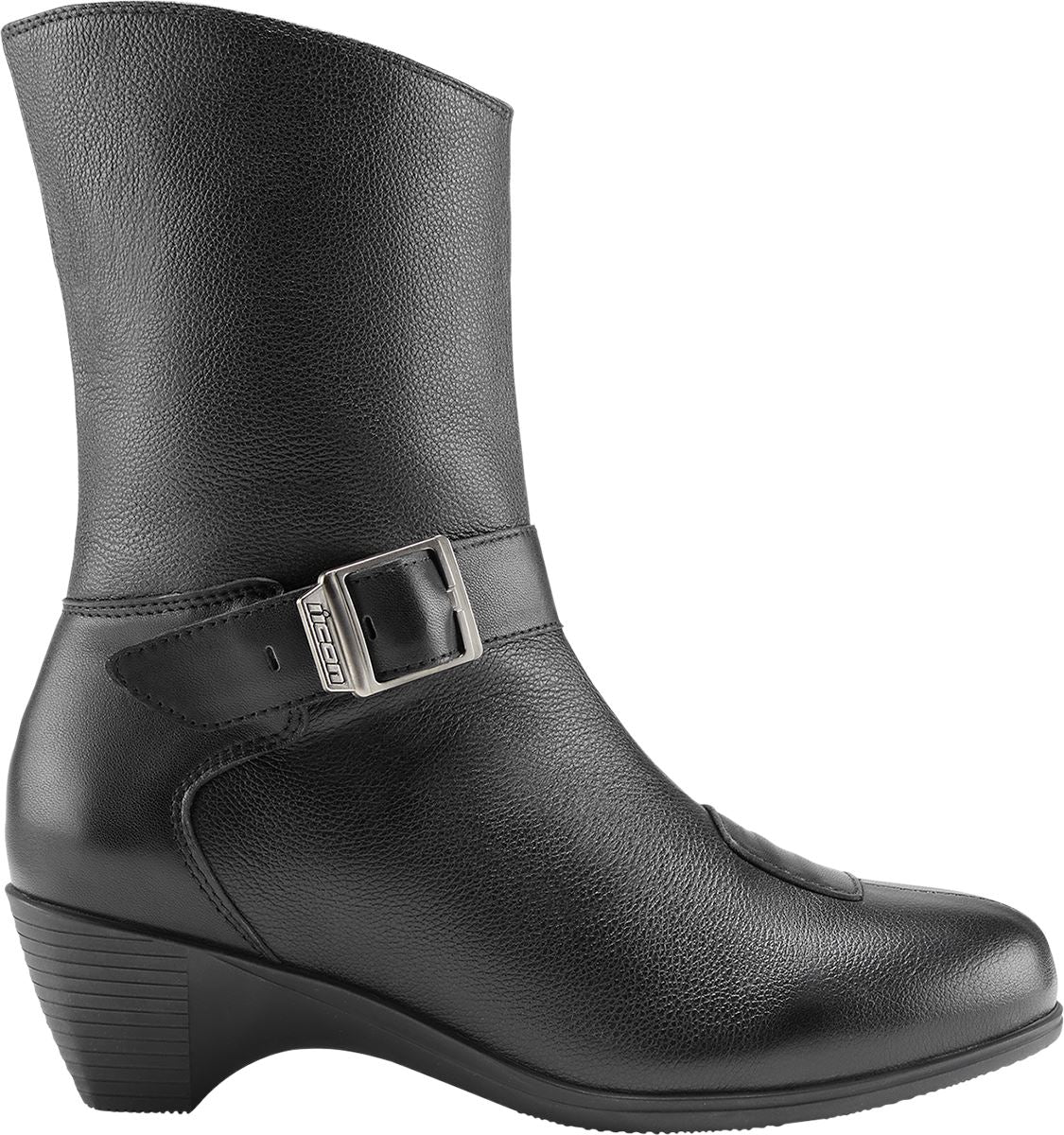 ICON Women's Tuscadero™ Motorcycle Boots Black 2023 Model