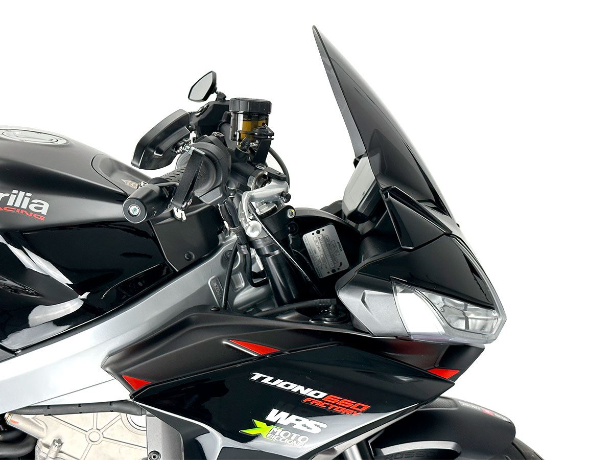 WRS Windscreen Tour Aprila Tuono 660 Dark Smoke Ap005fs