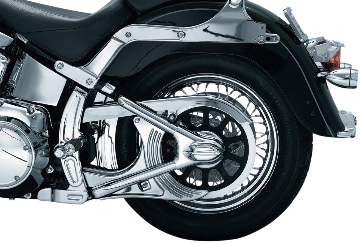 Kuryakyn Boomerang Frame Covers For Harley Davidson FLSTC 1690 2008-2017 KUR7773