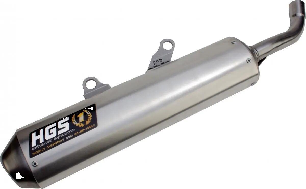 HGS 2-Stroke Silencer For TM Racing MX 125 2016-2021 Each TT-116-SSG