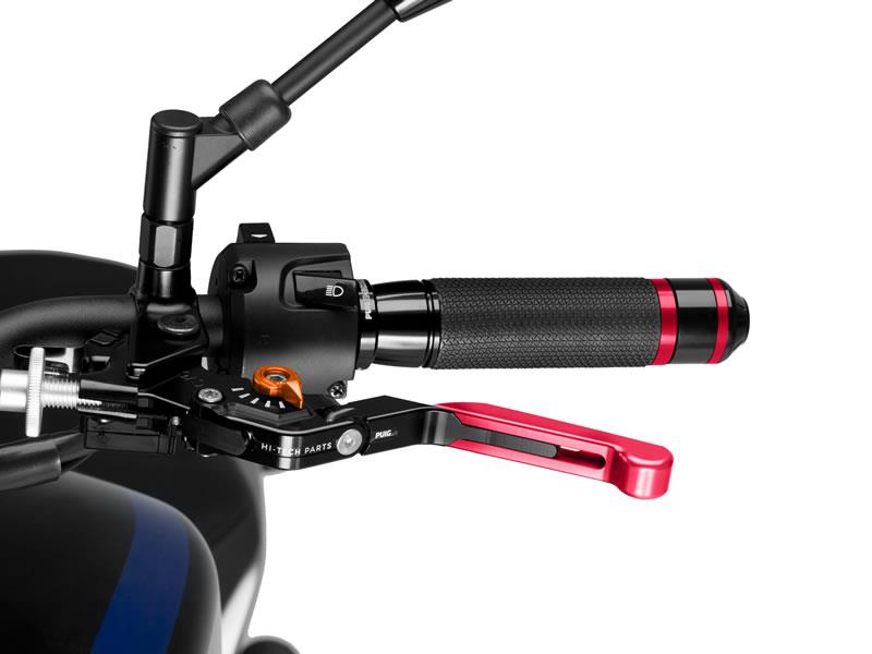 Puig Extendable Folding V3 Clutch (Red Extender With Blue Selector) Orange 22250F