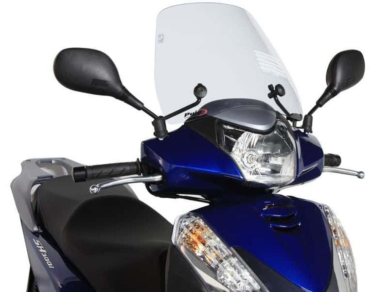 PUIG Traffic Screen Light Smoke for Honda SH300i E3 15-17 5848H