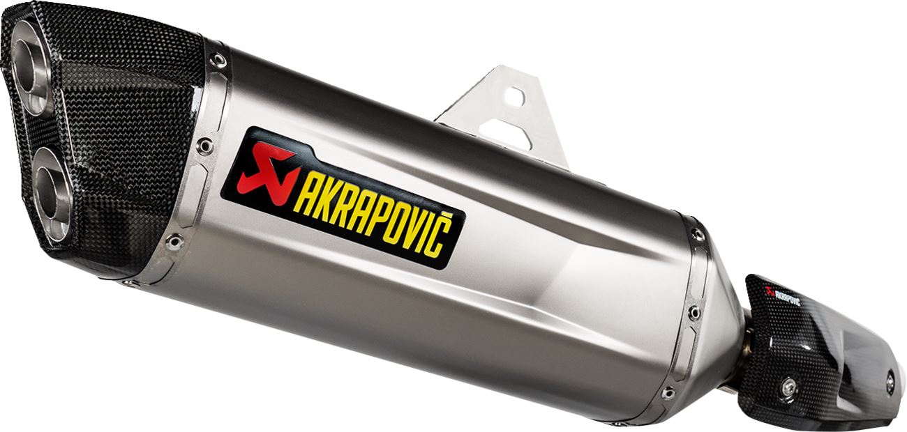 Akrapovic Slip-On Line Muffler TI/CF For Yamaha XTZ 700 D 19-24 S-Y7SO5-HGJT