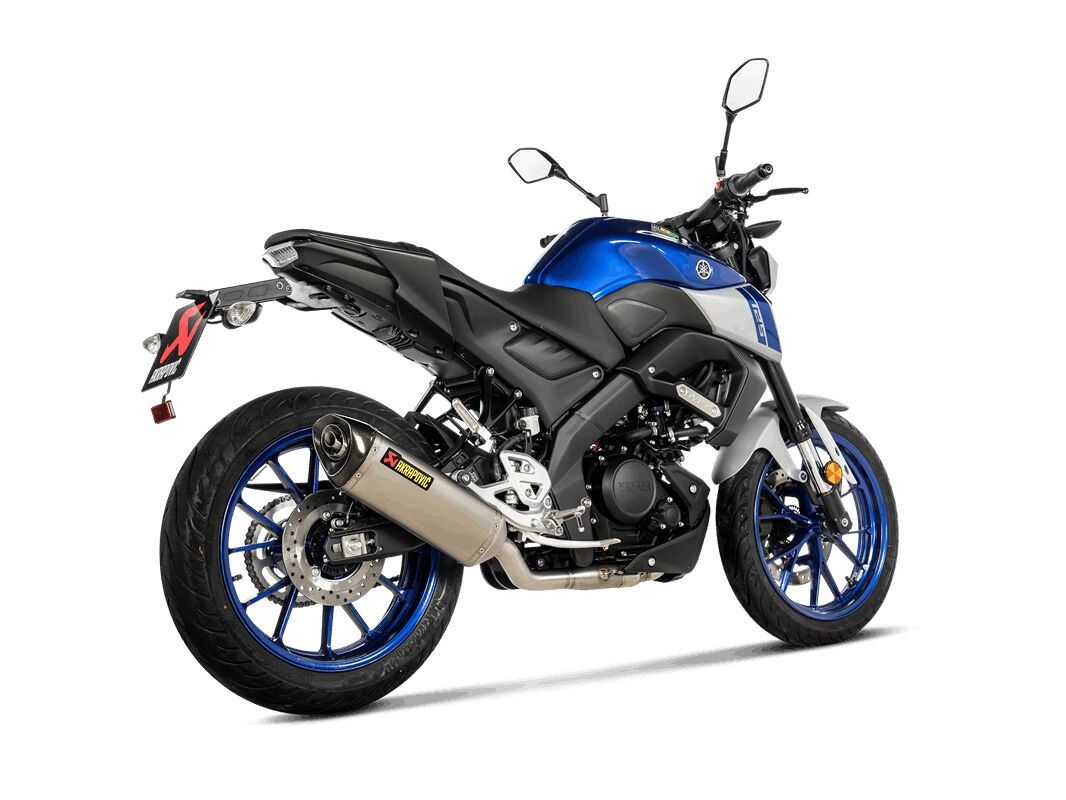 Akrapovic Racing Line Full Exhaust System Street TI For Yamaha MT-125 2025 S-Y125R11-HZT