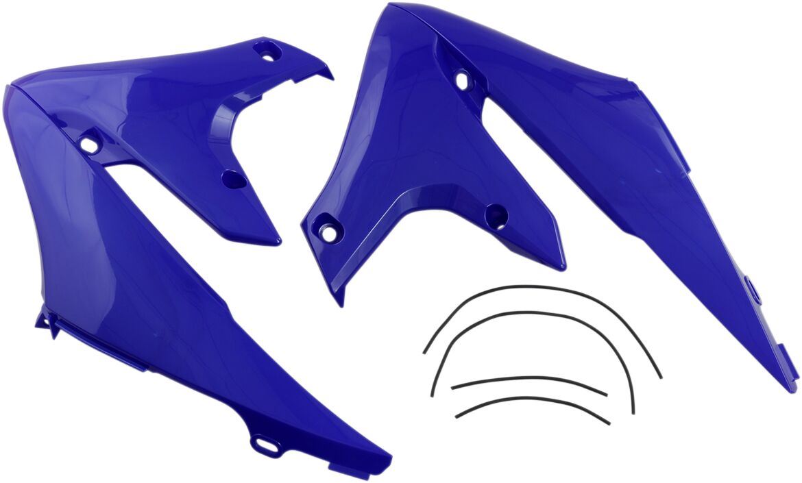 UFO RADIATOR COVERS YAMAHA BLUE YA04858-089