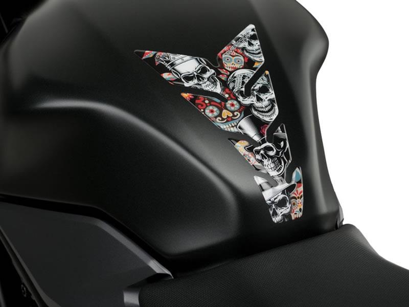Puig Skull I Tank Pad Black 8840O