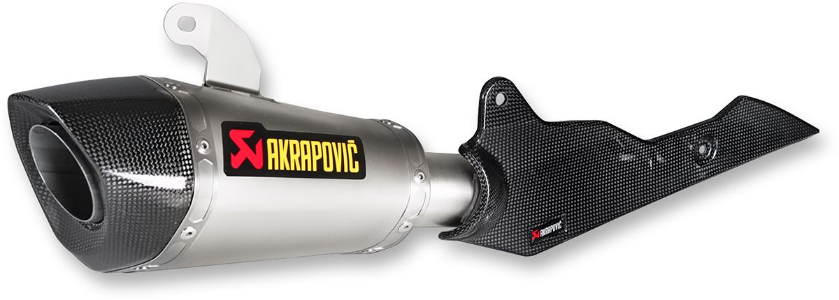 Akrapovic Slip-On Line Muffler TI/CF For Suzuki GSX-S 1000 F 15-20 S-S10SO11-HASZ