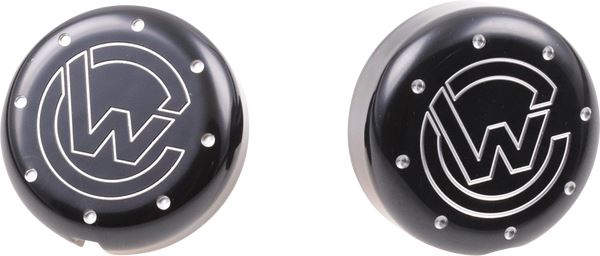 Cult Werk Axle Cover For Harley Davidson FLHCS 1923 2018-2026 Black HD-BRO036
