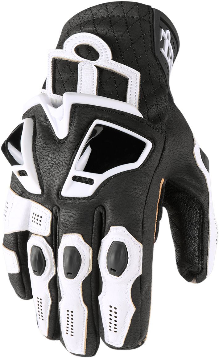 Icon Hypersport Gloves White