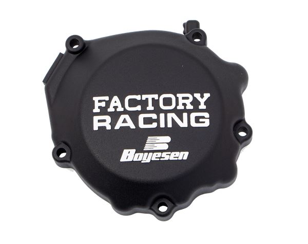 Boyesen Factory Ignition Cover For Yamaha YZ 250 1988-1998 Black SC-32B