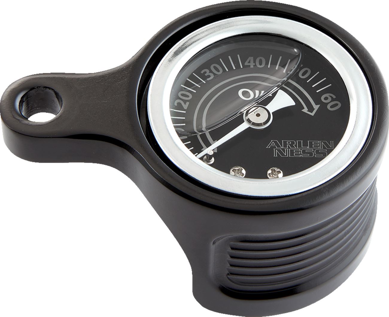 Arlen Ness Method Oil Pressure Gauge For HD FLHTC 1584 99-10 Black 610103