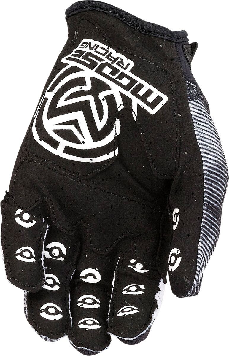 MOOSE RACING Youth MX1™ Gloves Black/White 2024 Model