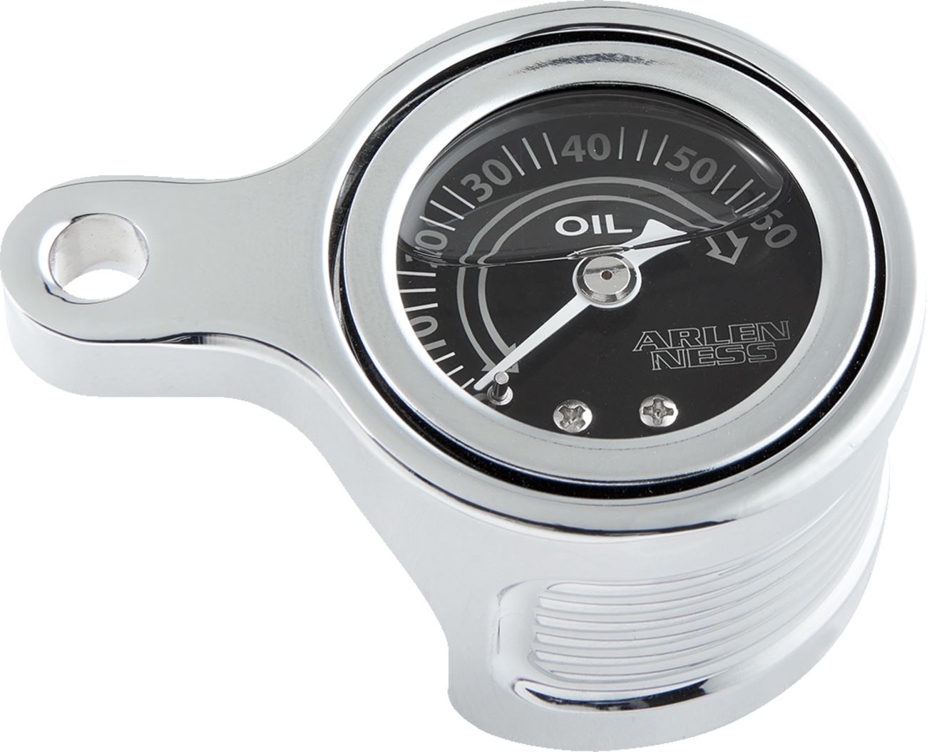 Arlen Ness Method Oil Pressure Gauge For HD FLHTC 1584 99-10 Chrome 610102