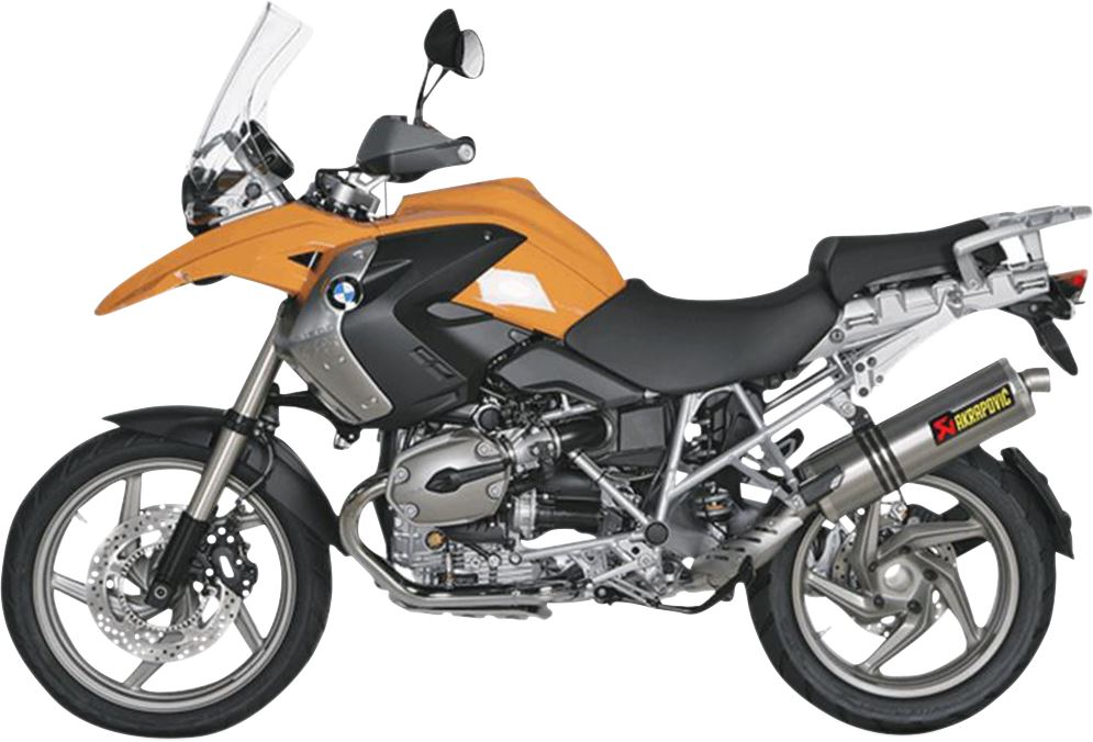 Akrapovic Slip-On Line Muffler TI For BMW R 1200 GS 04-09 S-B12SO2-HLTT