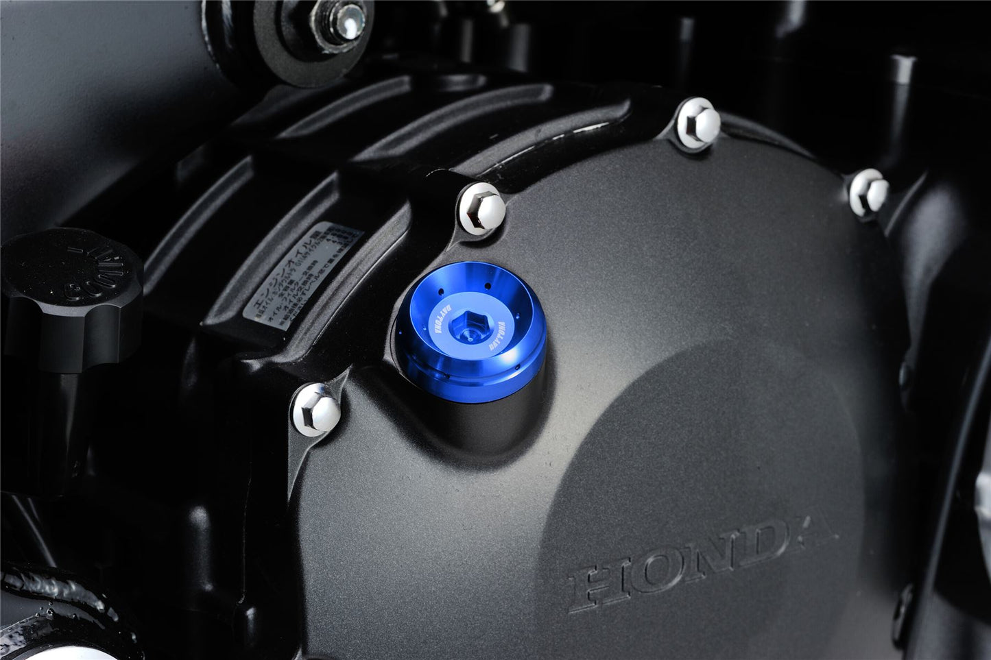 Daytona Bullet Oil Filler Cap M24xP3.0 Blue Aluminum O-ring Included 98406