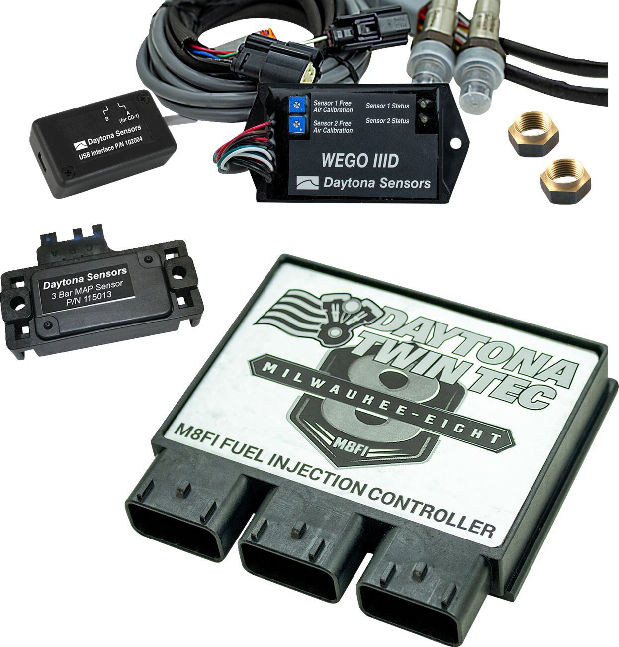 Daytona Fuel Injection Electronic Control Module Kit For Harley FLDE 1750 18-20 17813