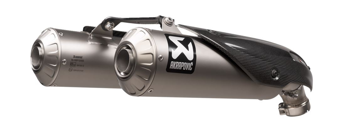 Akrapovic Slip-On Muffler TI For Ducati Scrambler 1100 ABS 21-24 S-D11SO13-HBFGT