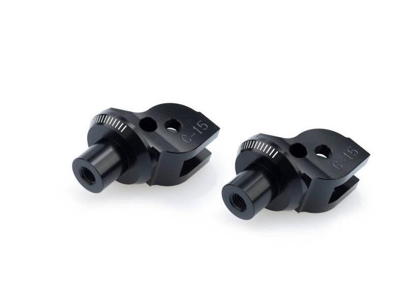 Puig Footpeg Adaptors Black 20572N