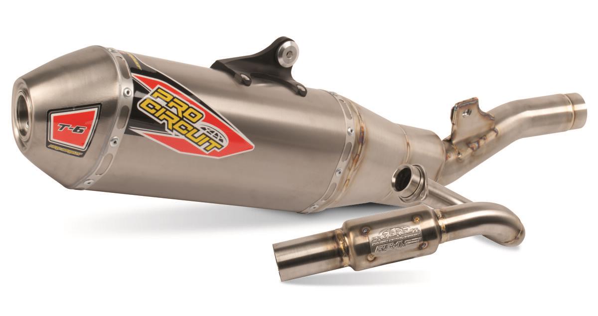 Pro Circuit T-6 BC Exhaust System For Triumph TF 250-C 2024-2026 01122525H