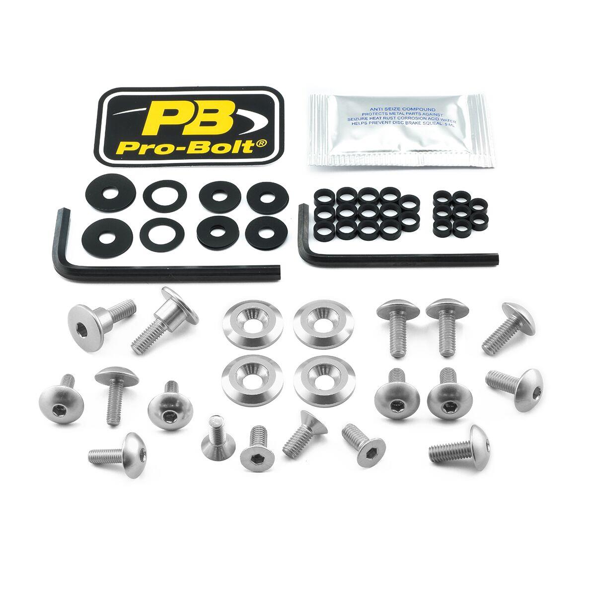 Pro Bolt Aluminium Fairing Bolt Kit For Suzuki GSX-S 1000 2015-2020 FSU167S