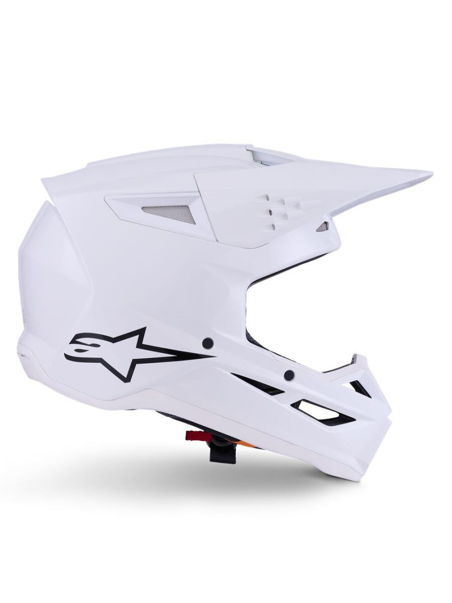 ALPINESTARS SM3 Solid Helmet WHITE-GLO 2025 Model