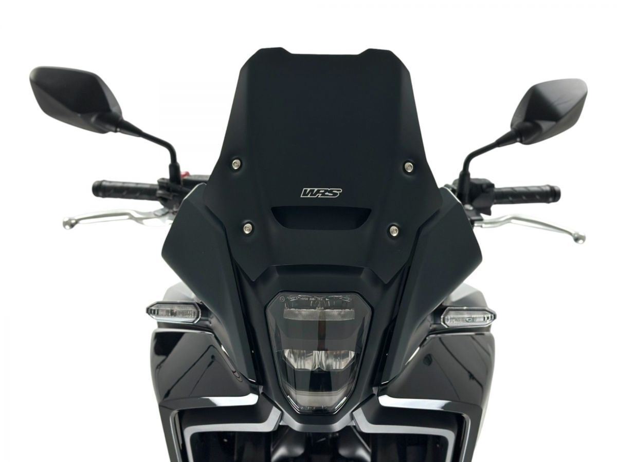 WRS Windscreen Sport Nx 500/400 Matt Black Matte Dual Purpose HO078NO