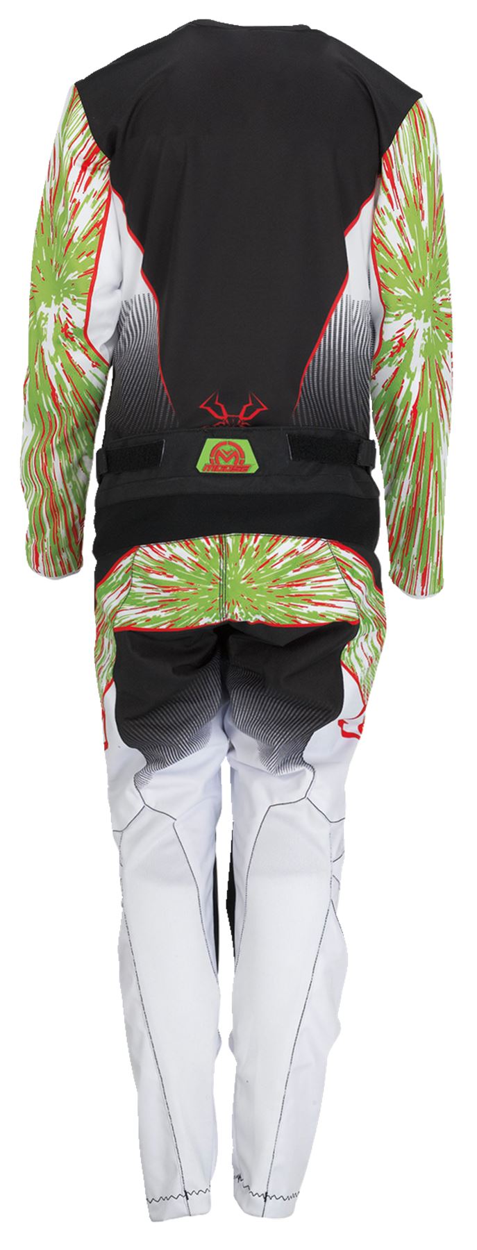 Moose Racing Trousers Youth Agroid Green/Red/Black 24 Model
