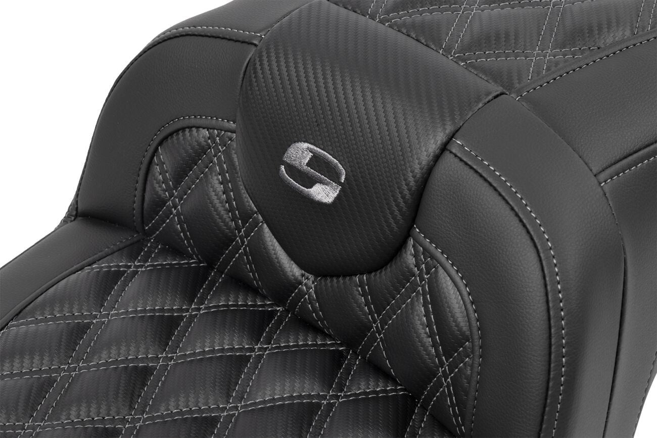 Saddlemen Roadsofa Saddlehyde Seat Without Backrest Incl Rain Cover For Harley Davidson FLTRXSE 1977 ABS 23-24 823-07-20602