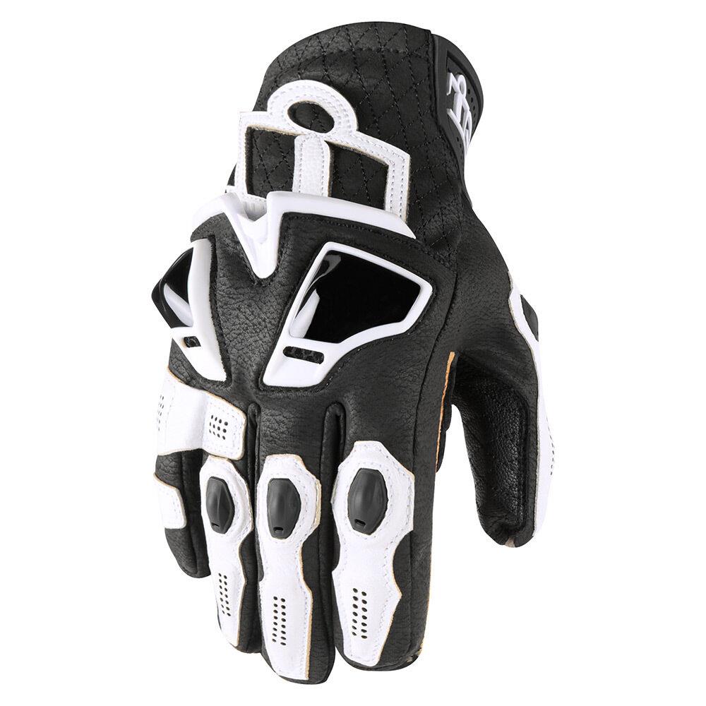 Icon Hypersport Gloves White