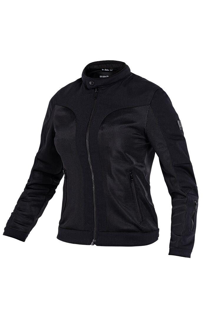 JOHN DOE Women's Aero Mesh Jacket BLACK 2025 Model