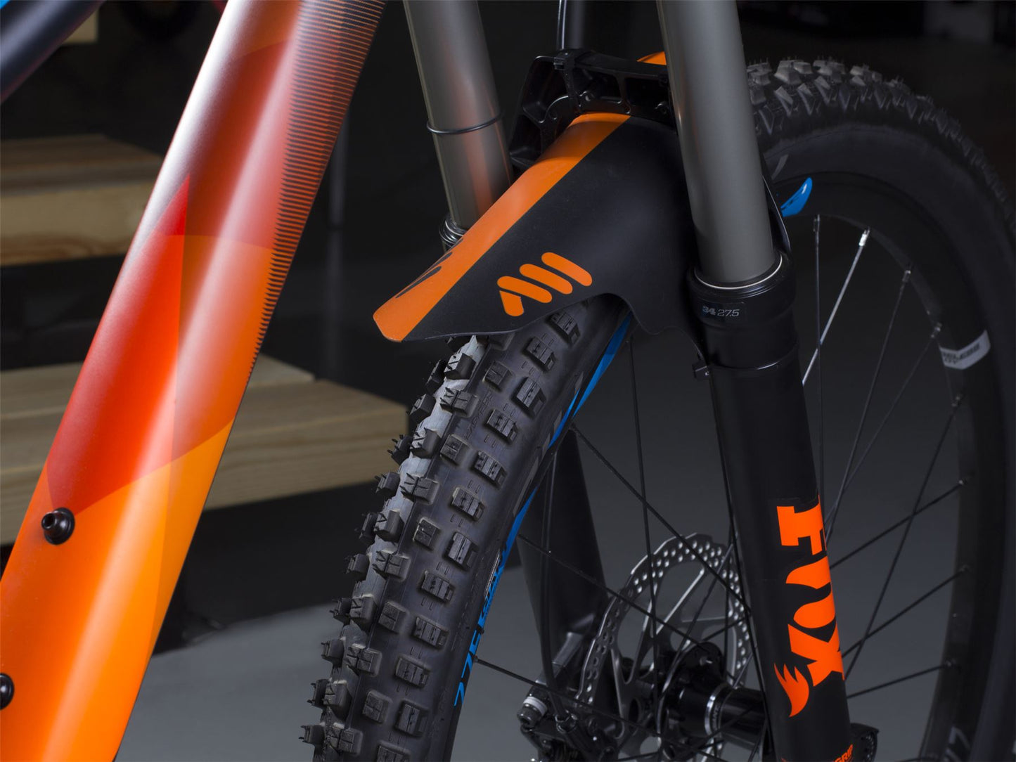 ALL MOUNTAIN STYLE Mud Guard ORNG/BLACK AMSMG1ORBK