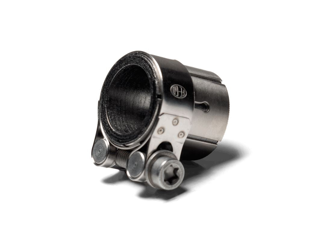 Akrapovic Replacement Exhaust And Muffler Clamp SS Silver For Yamaha XMAX 21-24 P-HF1485