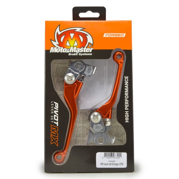 Moto-Master Pivot Lever Set For KTM EXC 300 TBI 2014-2026 Orange 101395