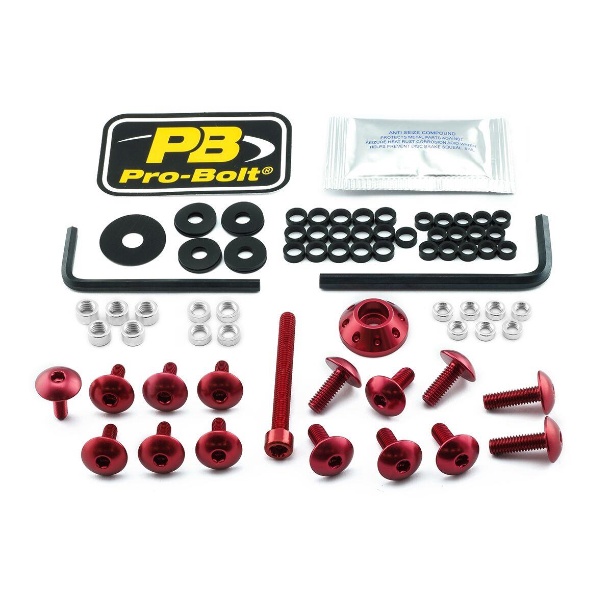 Pro Bolt Aluminium Fairing Bolt Kit For Suzuki GSX-R 750 2011-2026 FSU091R