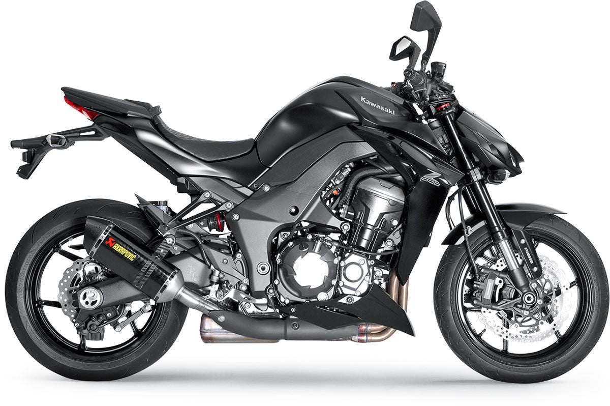 Akrapovic Slip-On Line Muffler CF For Kawasaki Z 1000 14-20 S-K10SO18-HZC
