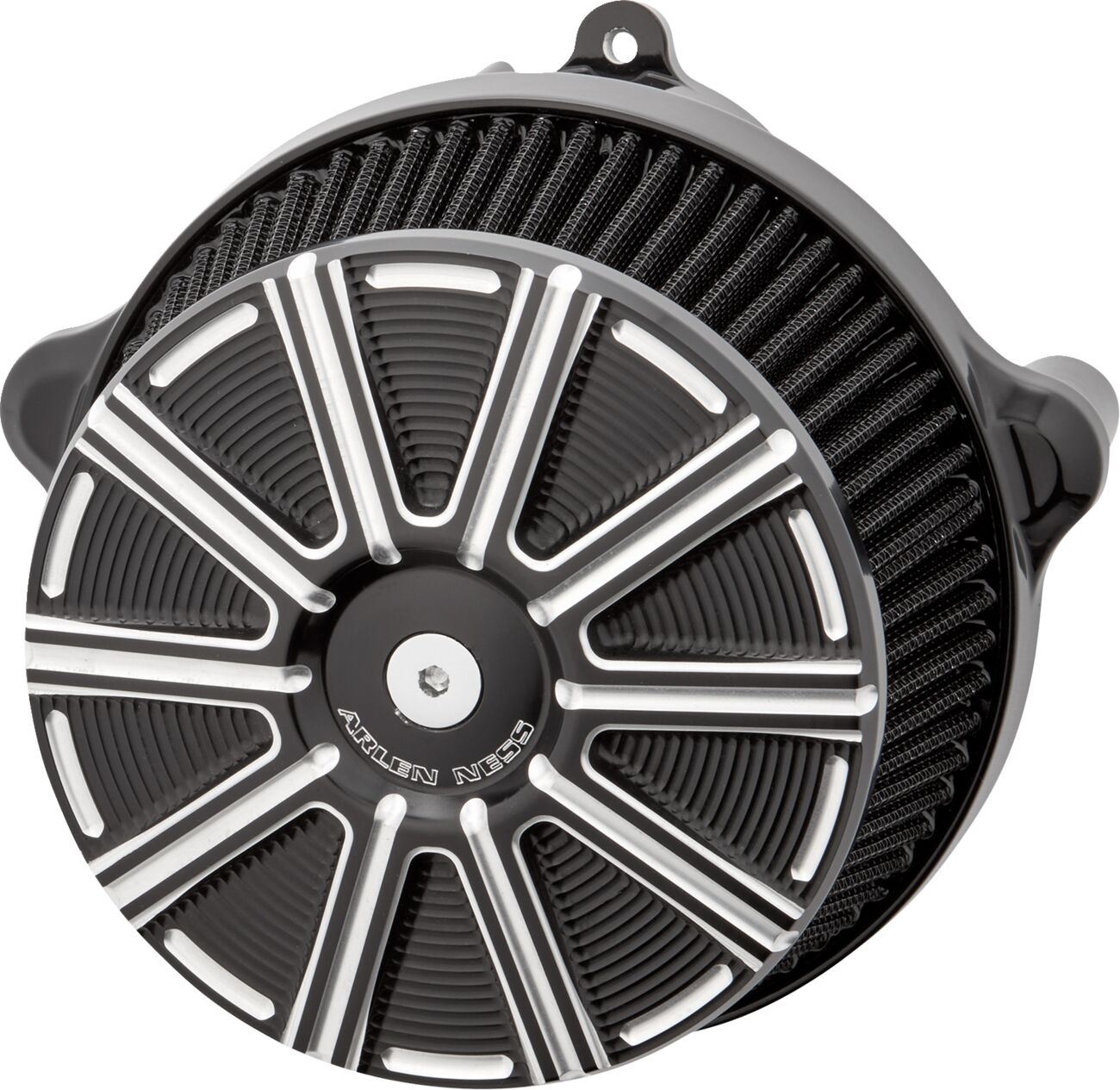 Arlen Ness Big Sucker™ Stage 1 Air Cleaner Kit + Cover Harley FLHX 23-25 600-307