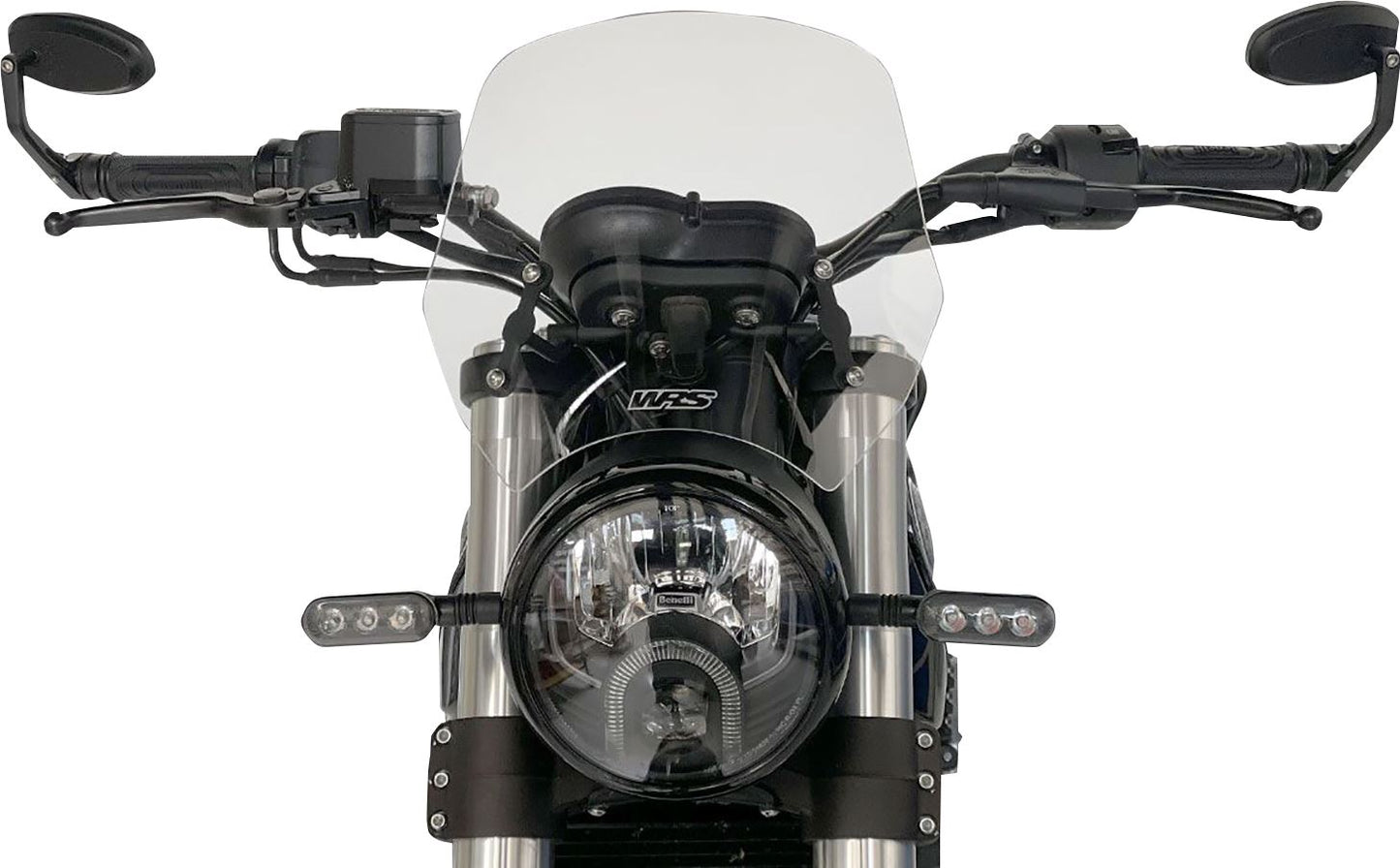WRS Windscreen Tour Benelli Leoncino 500 Clear Be005t