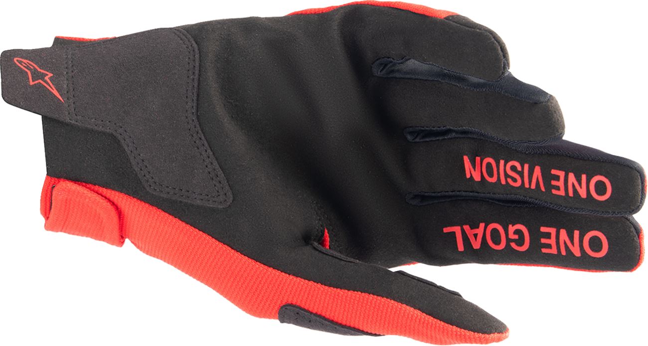 Alpinestars Radar Gloves Red White Black