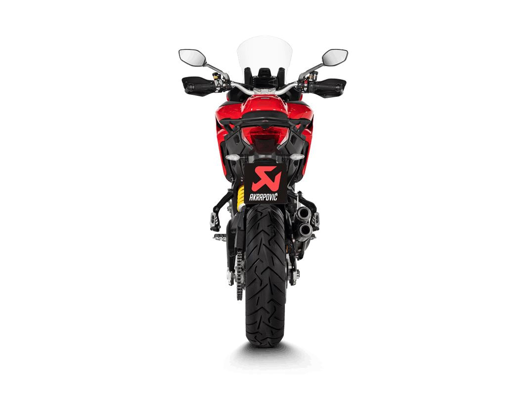 Akrapovic Slip-On Line Muffler TI For Ducati Multistrada V2 950 21-24 S-D9SO18-HIFFT