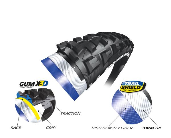 MICHELIN MTB Tyre Wild AM Competition Line 27.5X2.80 497139