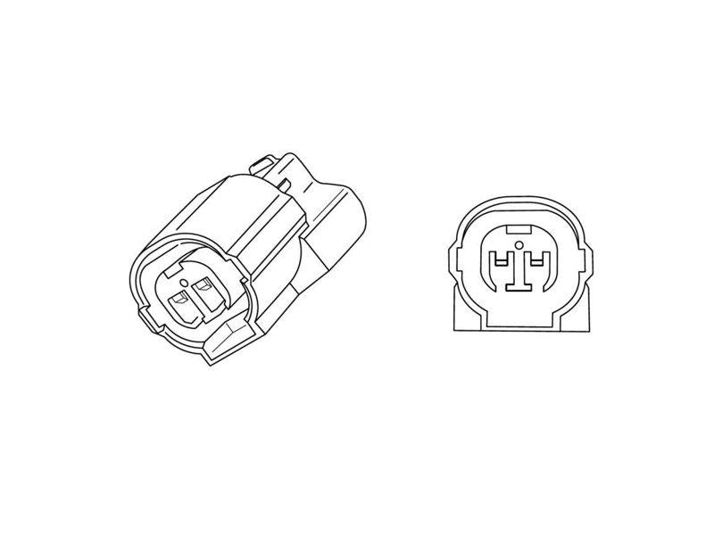 PUIG Indicator Connector Lead 180mm Black for Yamaha MT-09 25 3703N