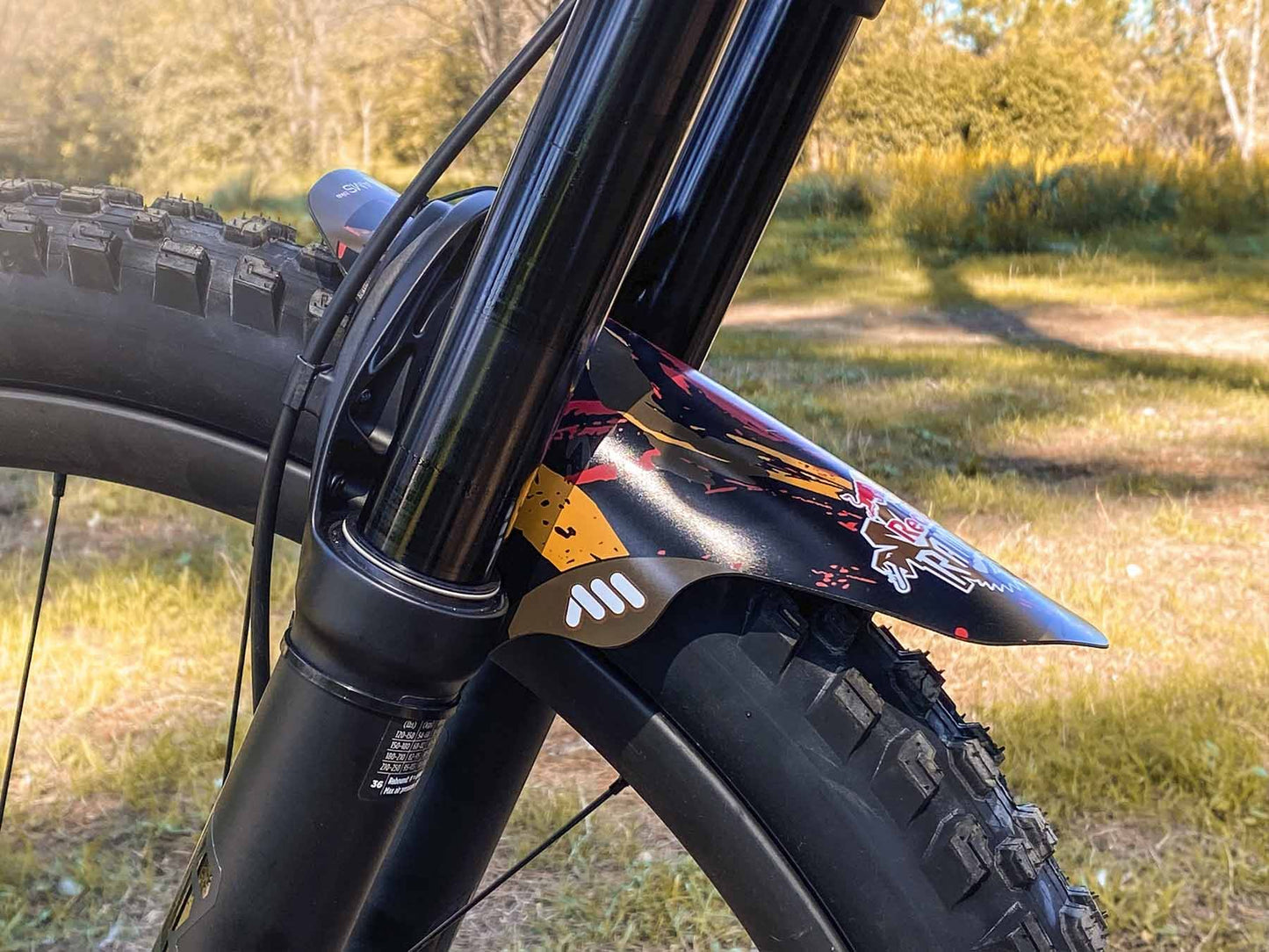 ALL MOUNTAIN STYLE Mud Guard RD BUL RMPG RD AMSMG1RBRR
