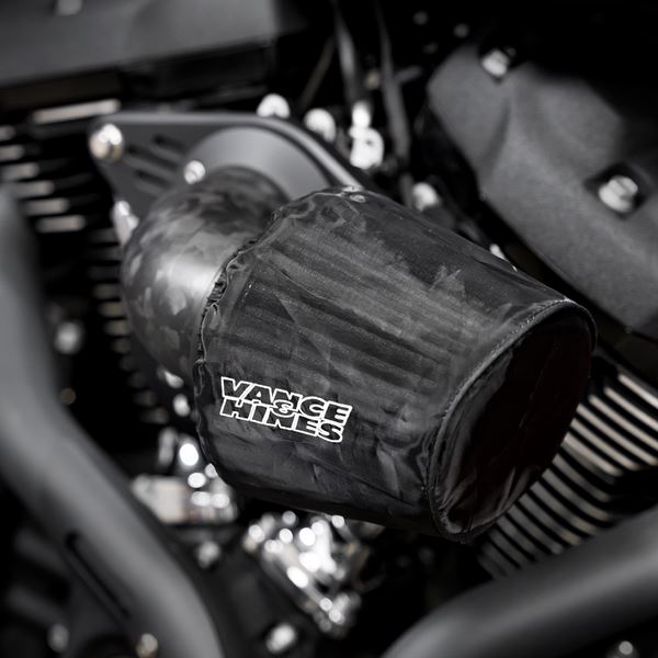 Vance & Hines VO2 Rain Sock Black Mesh Repels Water 22930