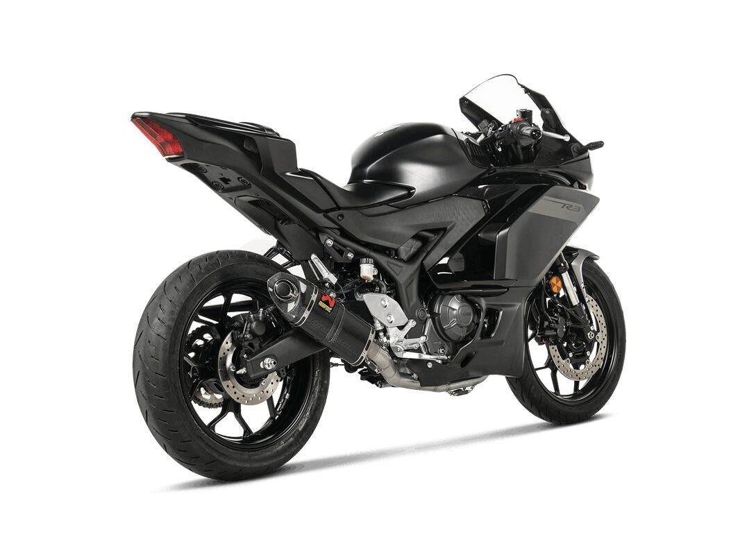 Akrapovic Racing Line Full Exhaust System Street CF For Yamaha MT-03 2025 S-Y3R3-APC