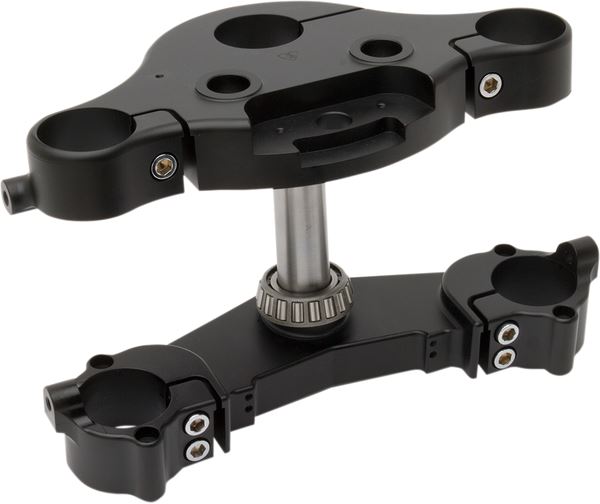 Arlen Ness 7 & 7 Raked Triple Tree Black Aluminum HD FLHRXS 1868 14-24 20-389