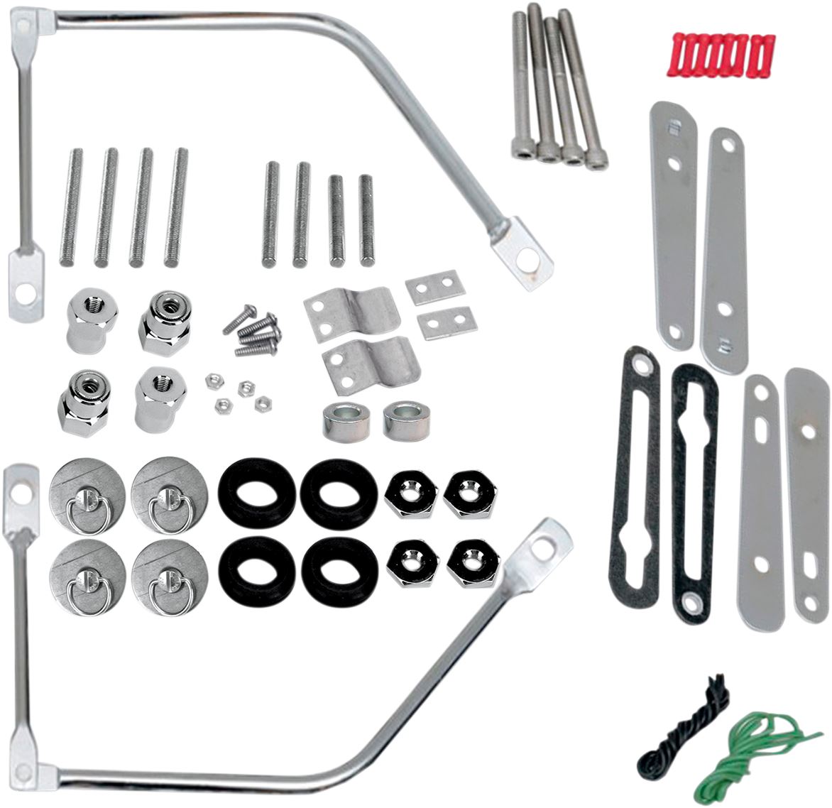 Saddlemen S4 Quick-Disconnect Saddlebag Mounting Kit for Harley (3501-0344)