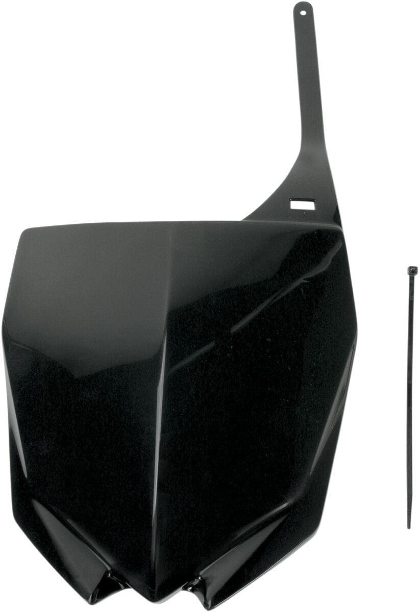 UFO FRONT NUMBER PLATE YAMAHA YZ250/450F BLACK YA04813-001