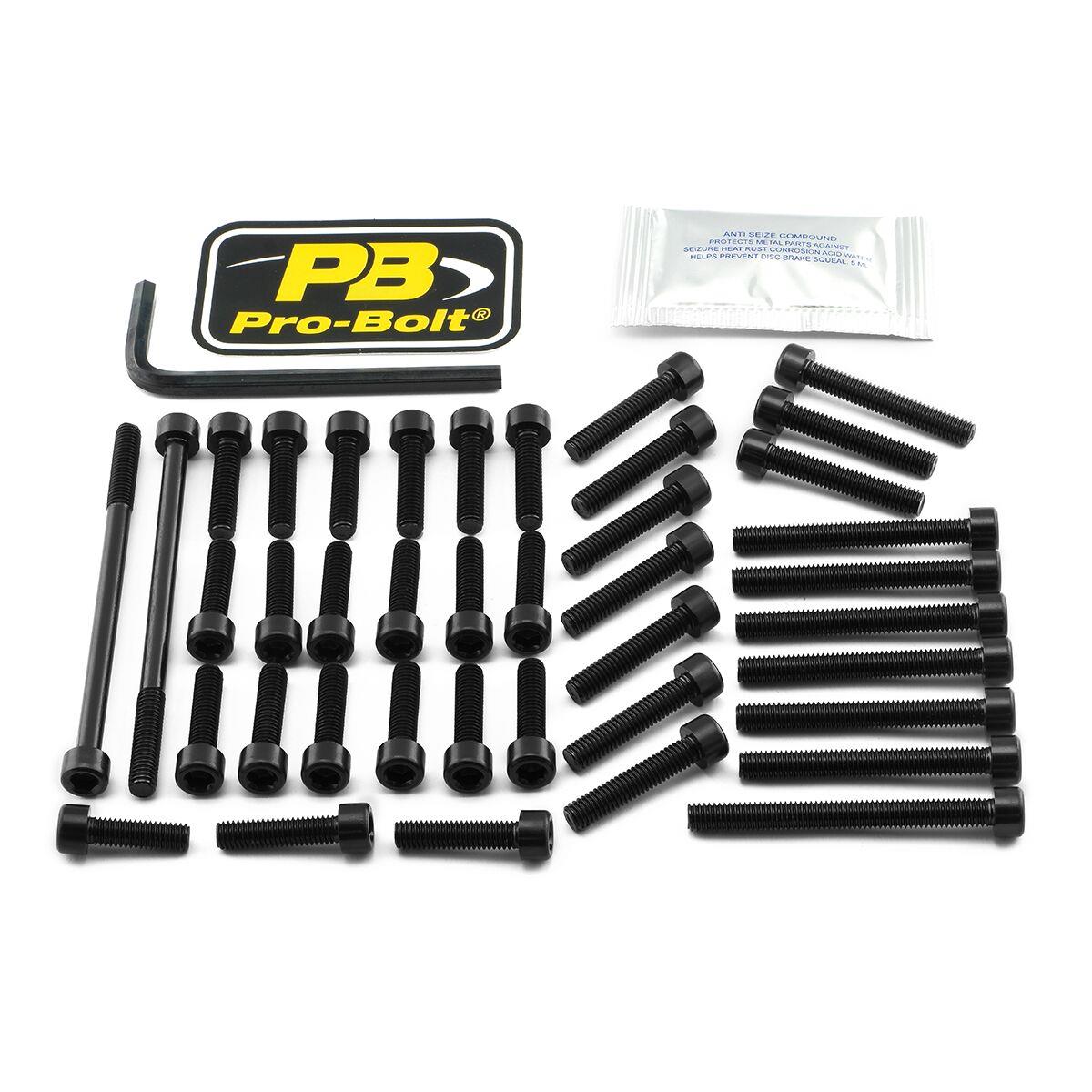 Pro Bolt Aluminium Engine Bolt Kit For Yamaha MT-03 660 2006-2013 EYA510BK