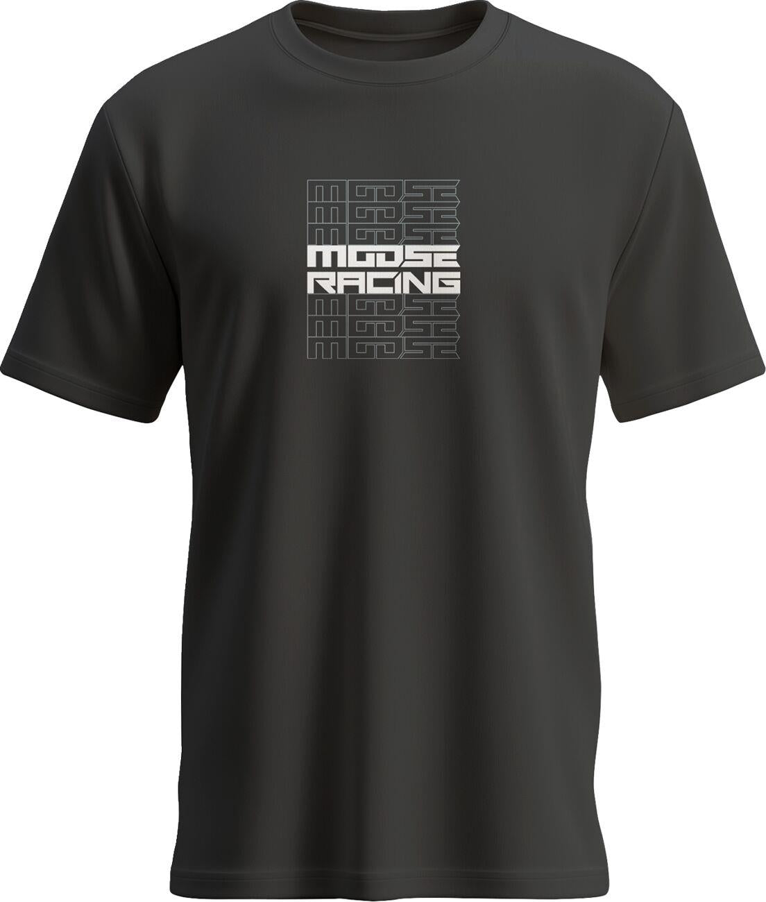 Moose Racing T-Shirt Recurrence Black